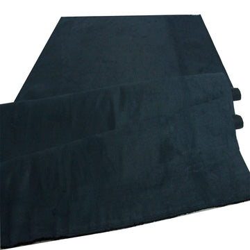 Navy Suede Microsuede Fabric Upholstery Drapery Fabric (1 Yard)