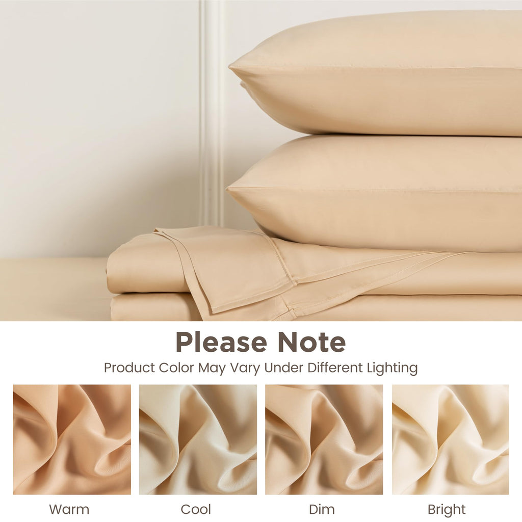 Full 100% Tencel Lyocell Sheet Set, 4 Piece