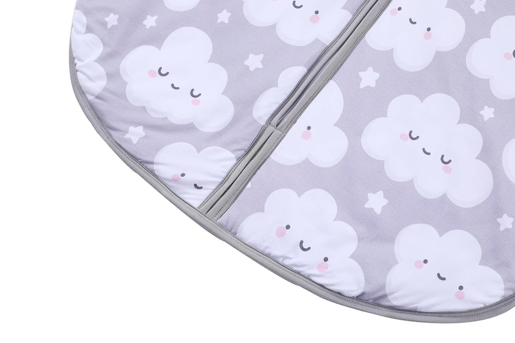 Baby Sleep Sack 2- 95% Viscose from Bamboo 5% Spandex Boys & Girls Wearable Blanket 1.0 TOG Toddler Sleeping Sack
