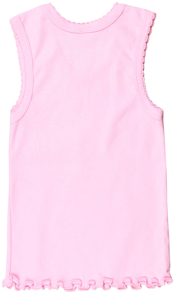 Girls' 4 Pack Ruffle Hem Tank Tops - Pastel