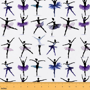 Ballet Upholstery Fabric, 10 Yards