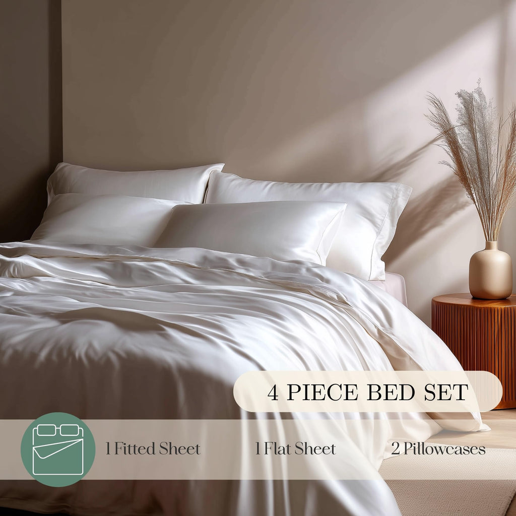 Eucalyptus Sheets, Softer Than Silk Fibers, Sheet Set