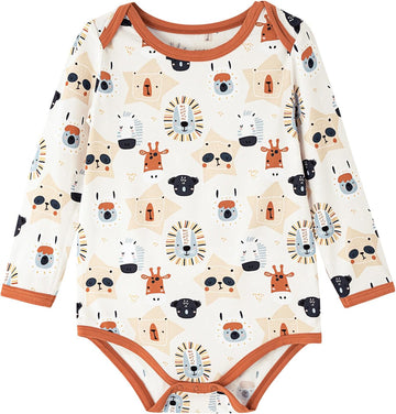 Bamboo Viscose Long Sleeve Bodysuits Unisex Bodysuit