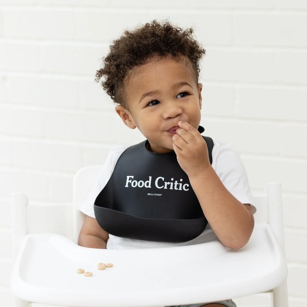 Wonder Bib, Adjustable Silicone Baby Bibs, Food Critic