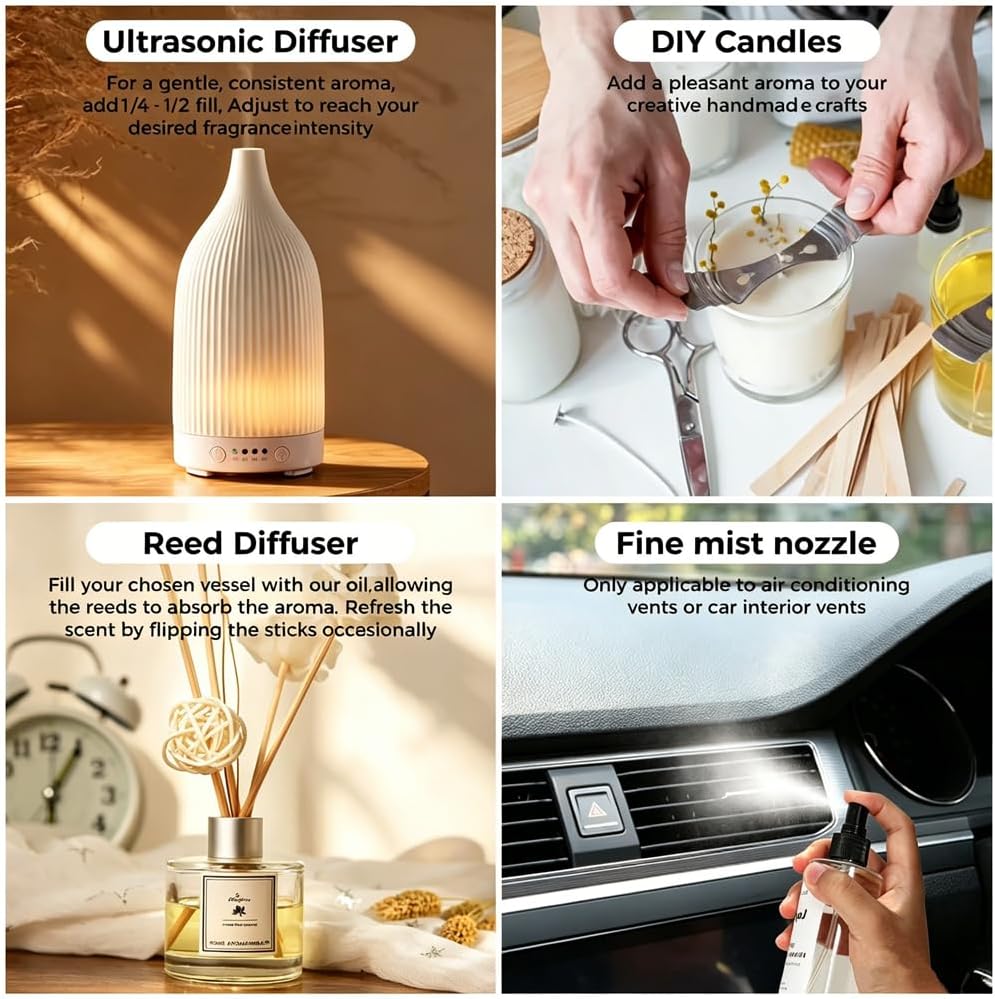 Hotel Diffuser Oil Refill Inspired by The Ritz-Carlton Hotel - 250 ml 8.45 fl oz -Aromatherapy Essential Oil- Lemon