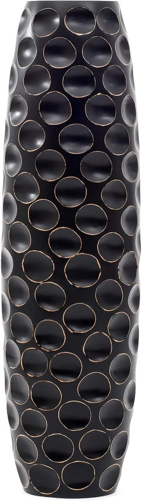 Large Floor Vase 34 inches Mango Wood for Pampas Grass, Dried Flowers | Decorative Vase , for Branches & Dried Herbs.