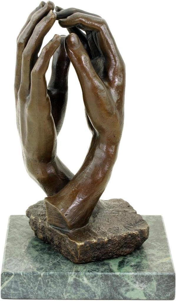 The Cathedral (1908) - Bronze Sculpture by Auguste Rodin - Hands - Modern Art Statue - Musée Rodin Paris - 100%