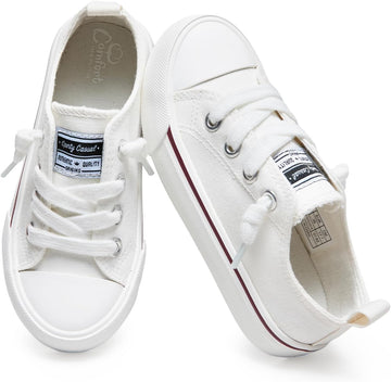 Toddler & Little Kid Low Top Canvas Sneakers