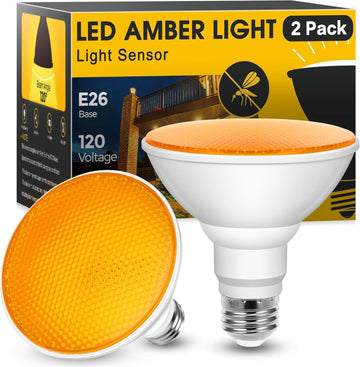 Bug Light Bulbs Dusk to Dawn Bug Light Bulbs for Outside PAR30