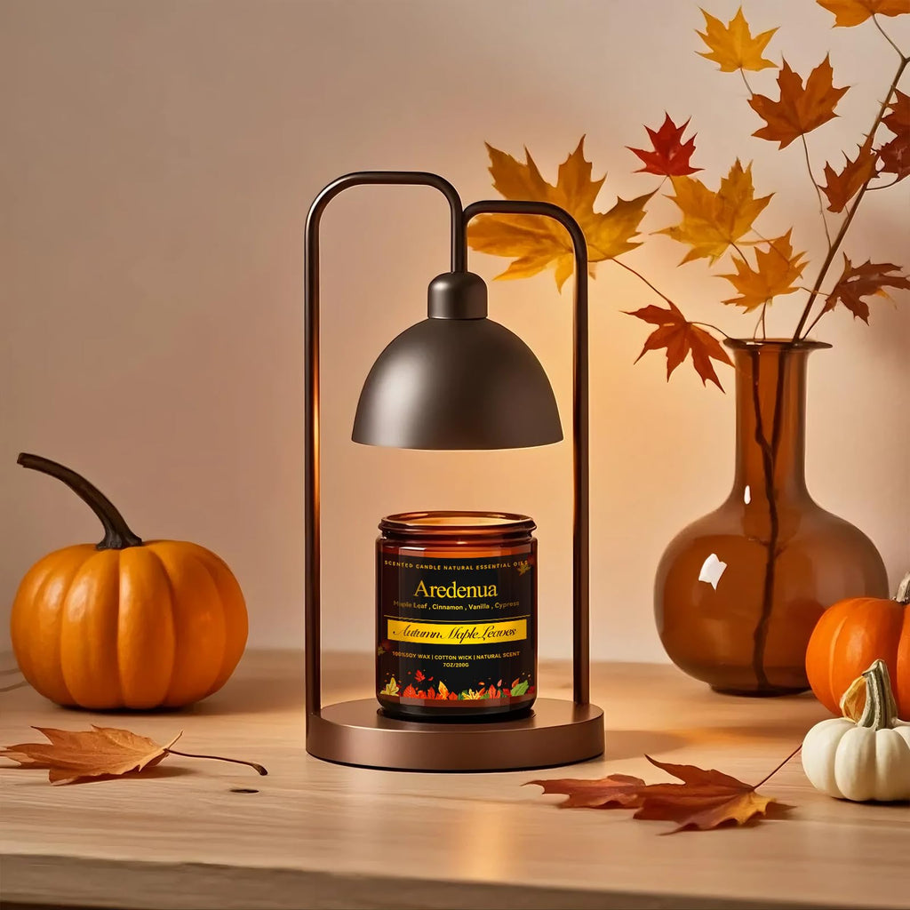 Fall Candles, Autumn Leaves Scent, Cozy Autumn Season Gifts for Fall