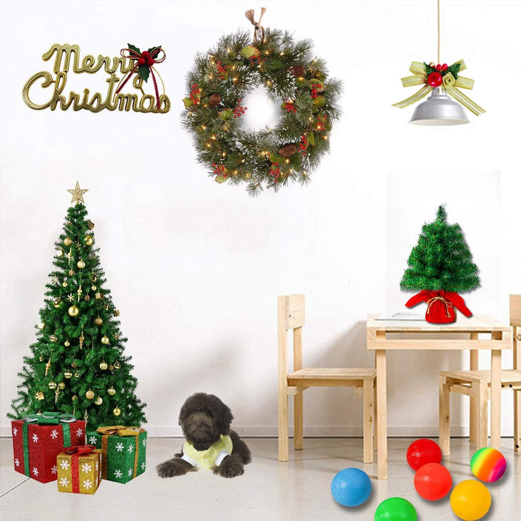 4 FT Premium Artificial Christmas Tree 400 Tips Xmas Tree Green