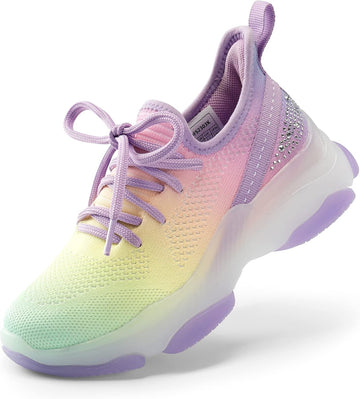 Girls Slip-On Shoes Jelly Sole Sneakers