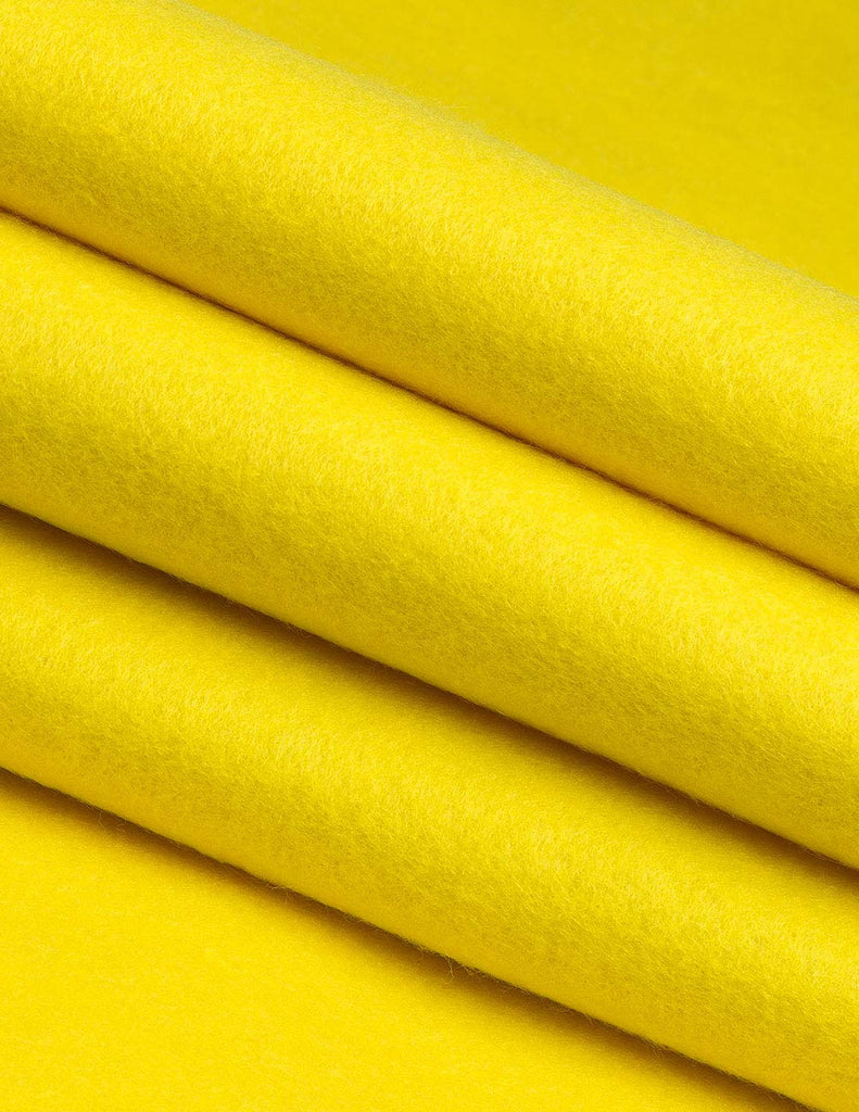 Neon Yellow Acrylic Felt - 72" X 2 Yard