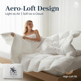 Goose Down Fiber Comforter California King