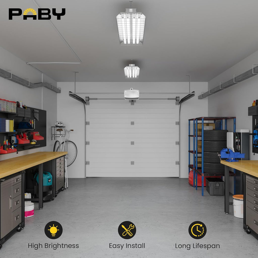 25 Pack T8 LED 4FT Type B Tube Light, 18W (40W Equivalent), 2300 Lumens, 5000K Daylight, Ballast Bypass, Single &