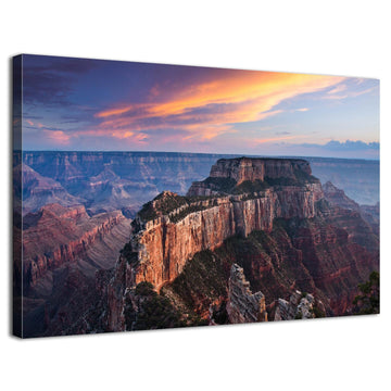 Grand Canyon Wall Art Sunset Arizona Mountain Wall Pictures