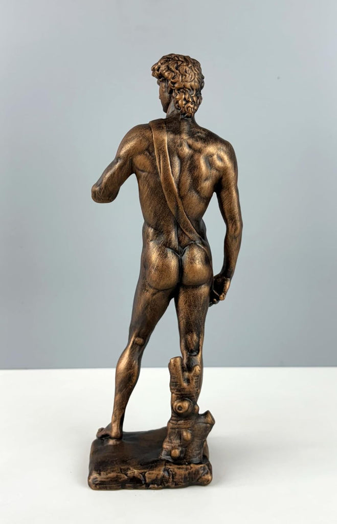 David Michelangelo Statue, 11.8"/30cm, Greek Statue, Sculpture Art (Bronze)