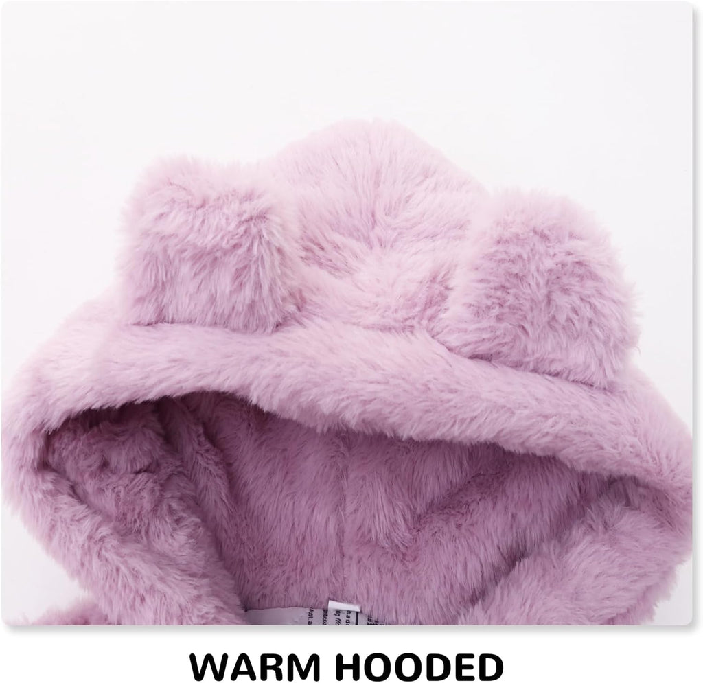 Baby Jacket Toddler Winter Coat Puffer Fleece Clothes