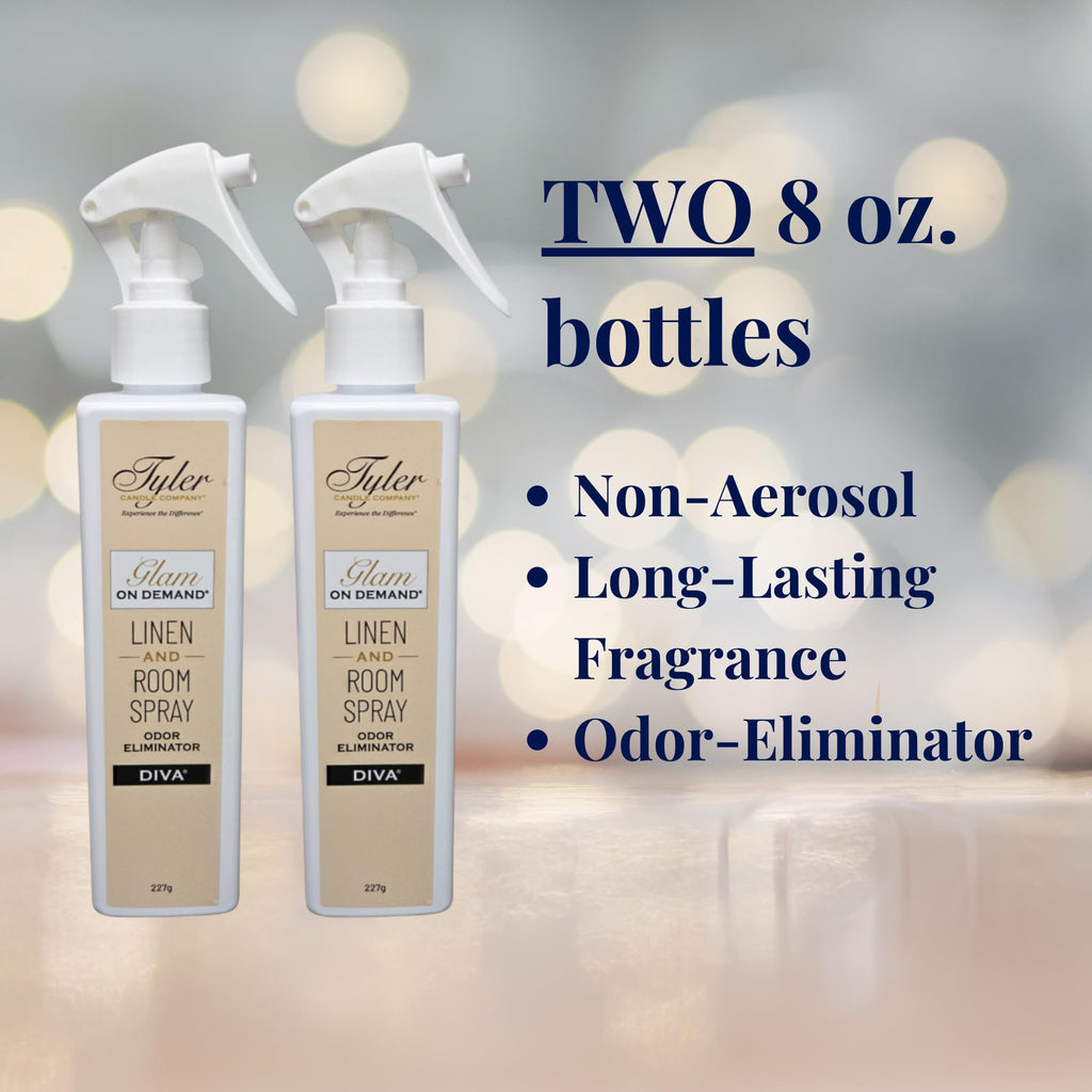 Tyler Diva Room Spray 2 Pack with Autoglam and Stain Remover Pen