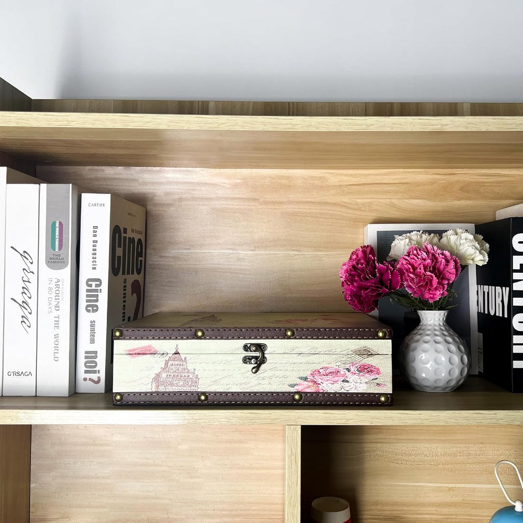 Wooden Decorative Storage Box, Timeless Memory Keepsake Box