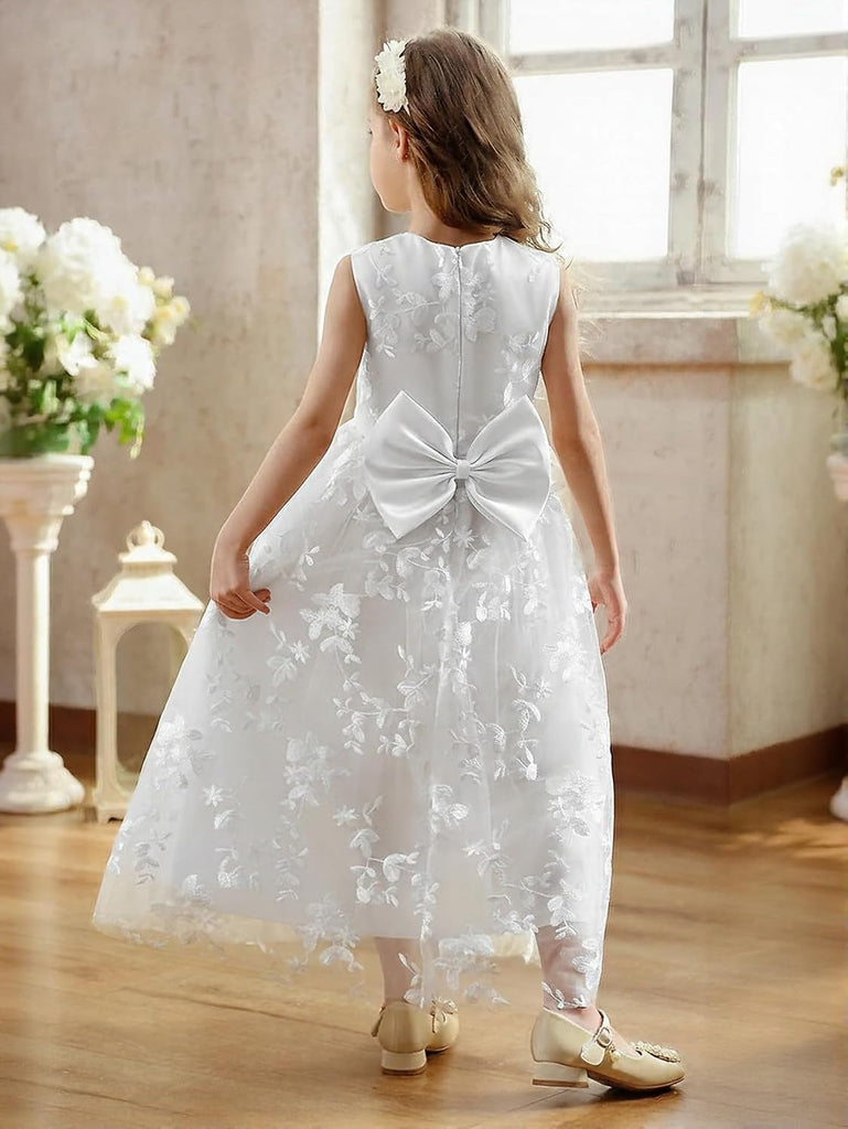 Lace A-Line Flower Girl Dress
