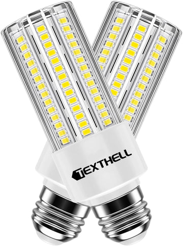 40W LED Light Bulb 5000 Lumens Corn Light Bulbs 300W Equivalent E26 Base Led Corn Light 5000K Daylight White Bright