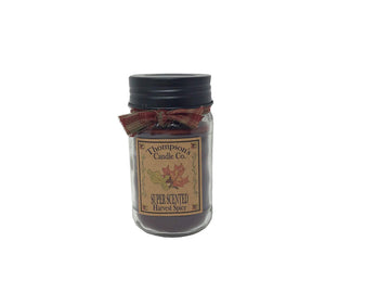 12 OZ Mason Jar Candles - Harvest Spice