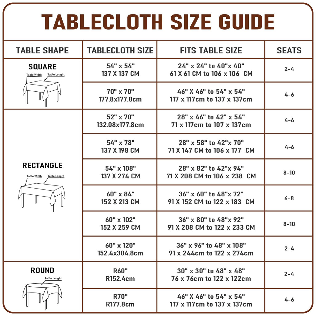 Clear Plastic Tablecloth Protector Rectangle Square 70x70 inch Waterproof Oilproof Stain Resistant Wipeable Table