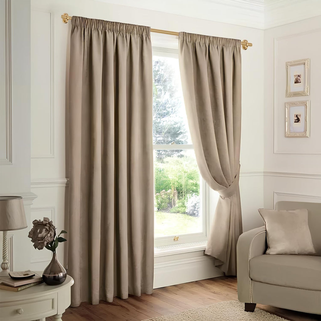Modern Curtain Rods, 1Inch Diameter Decorative Single Window Rod Telescoping 84-134 Inch Adjustable Drapery Rods Warm