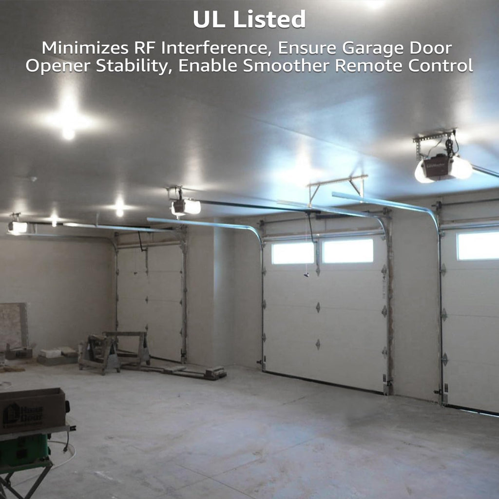 Universal Garage Door Opener LED Bulb A19, 5000K