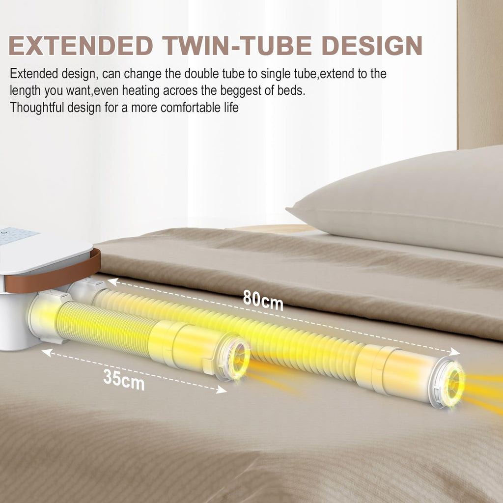 Portable Blanket Warmer, Comfortable Warm Air for Beds, Sweat Drying, Coping with Climate Changes, All Seasons, with