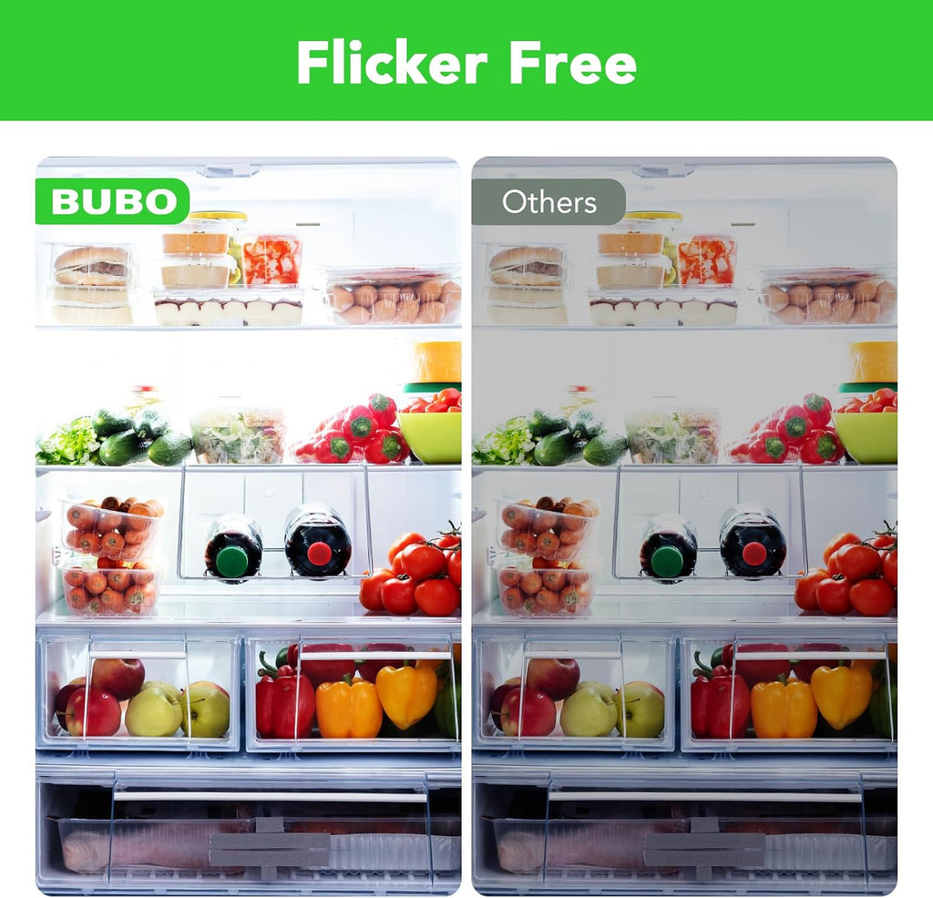 LED Refrigerator Light Bulb 40 Watt 120V, Fridge Light Bulb Daylight 5000K Waterproof, A15 Applicance Bulb