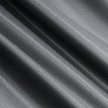 Fabric, Dark Grey Waterproof Ripstop Nylon Fabric 40D, 60x39 Inches, Lightweight, PU Coating, Airtight Fabric for