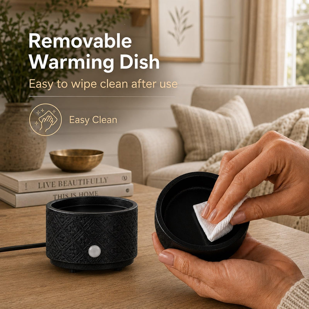 Ceramic Wax Melt Warmer for Scented Wax Melts 3-in-1 Electric