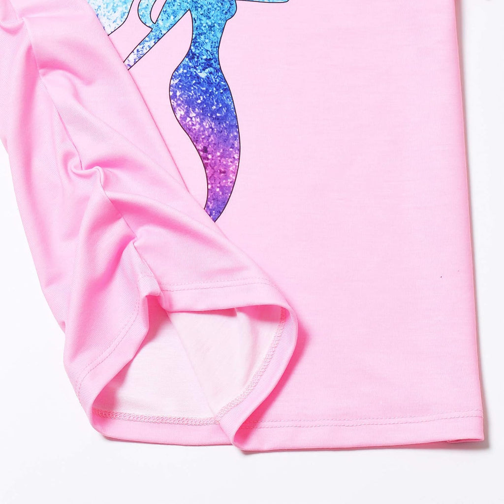 Pajamas Sets for Girls Unicorn Pjs Little Kids Summer Cotton Sleepwear ...
