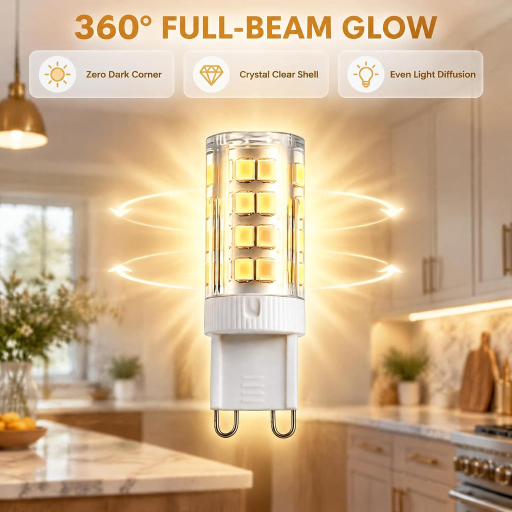 G9 LED Bulb 2.5W 2700K Dimmable 120V for EmeryAllen EA-G9-2.5W-001-279F-D