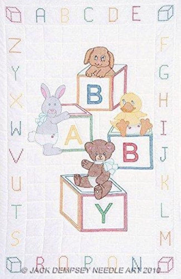 Blocks Crib Quilt Top