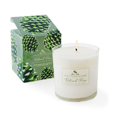 Roland Pine 9.5 oz Large Soy Candle