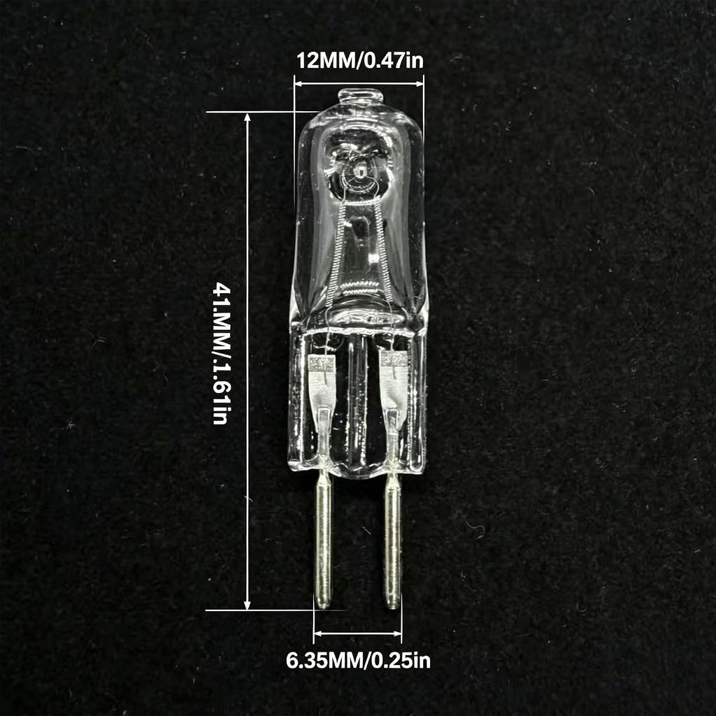 Halogen G6.35 120v 35W T4 Jc Bi-pin Base Gy6.35 Capsule Bulb 2pcs