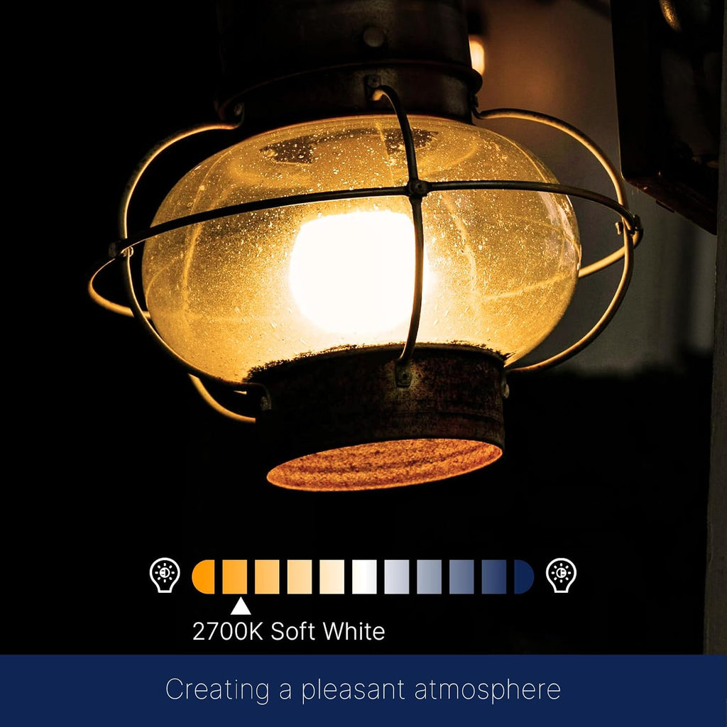 100W Equivalent A19 LED Light Bulbs, Efficient 14W, 1500Lumens, 2700K Soft White, CRI82, E26 Standard Base, 24 Pack