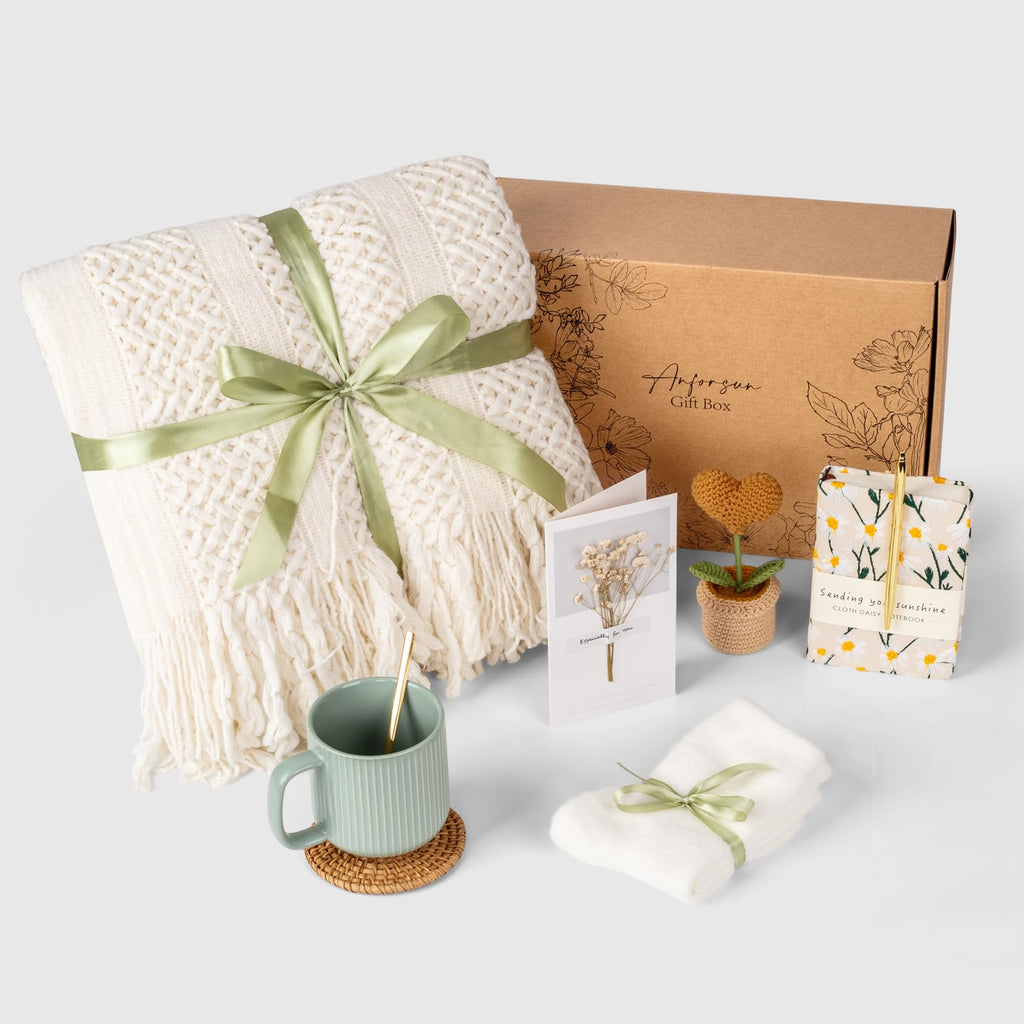 Self Care Gifts for Women Get Well Soon Birthday Gifts Baskets Care Package for Women, Thinking of You Feel Better