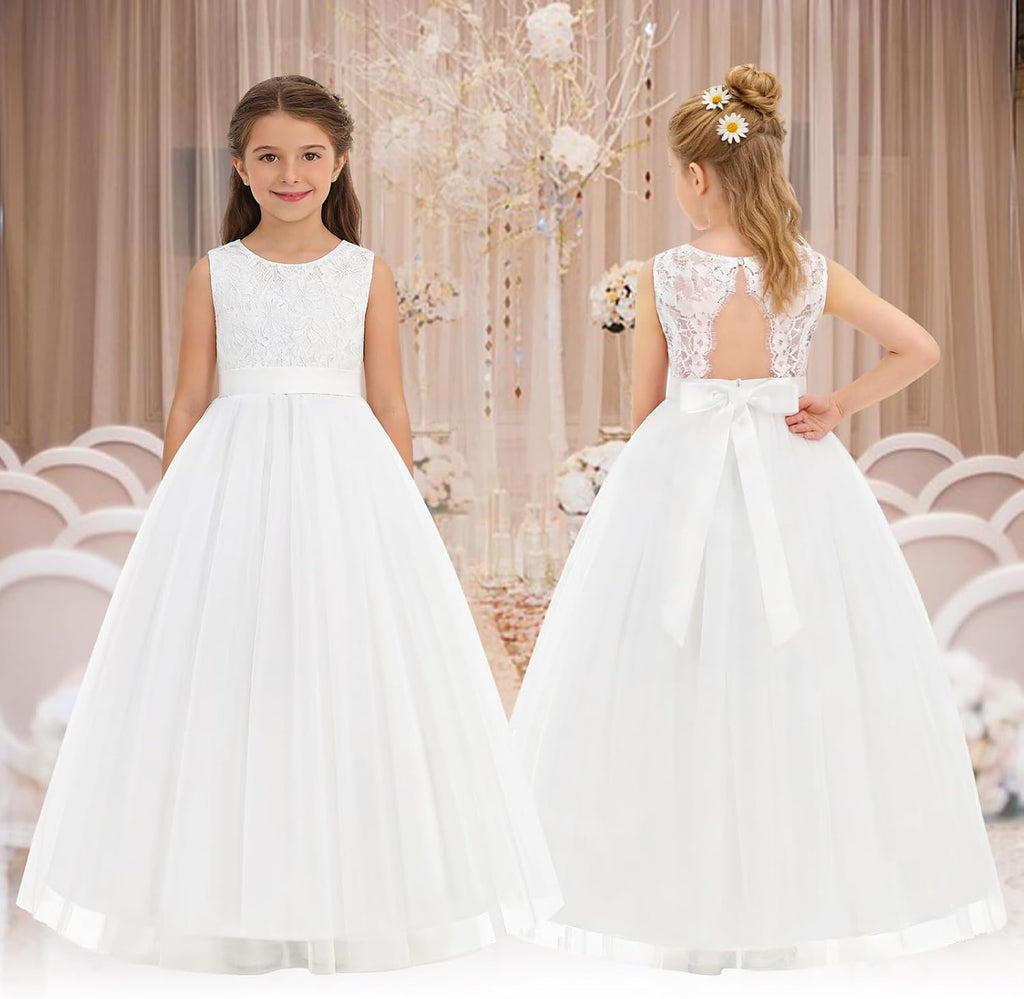 Flower Girls Dress Wedding Lace Princess Dresses