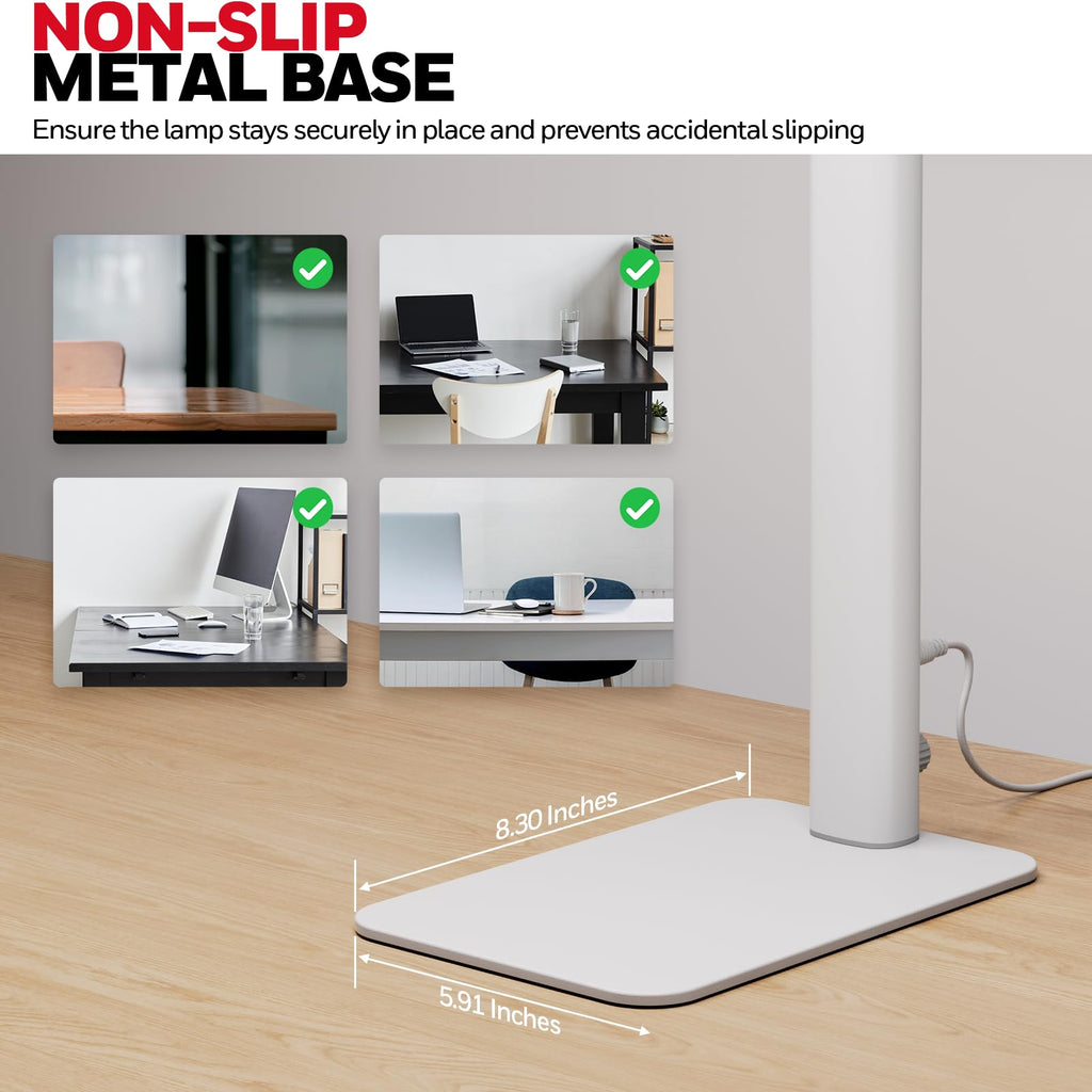 HJ1WT 1200LM LED Desk Lamp Dimmable Lamp for Desk