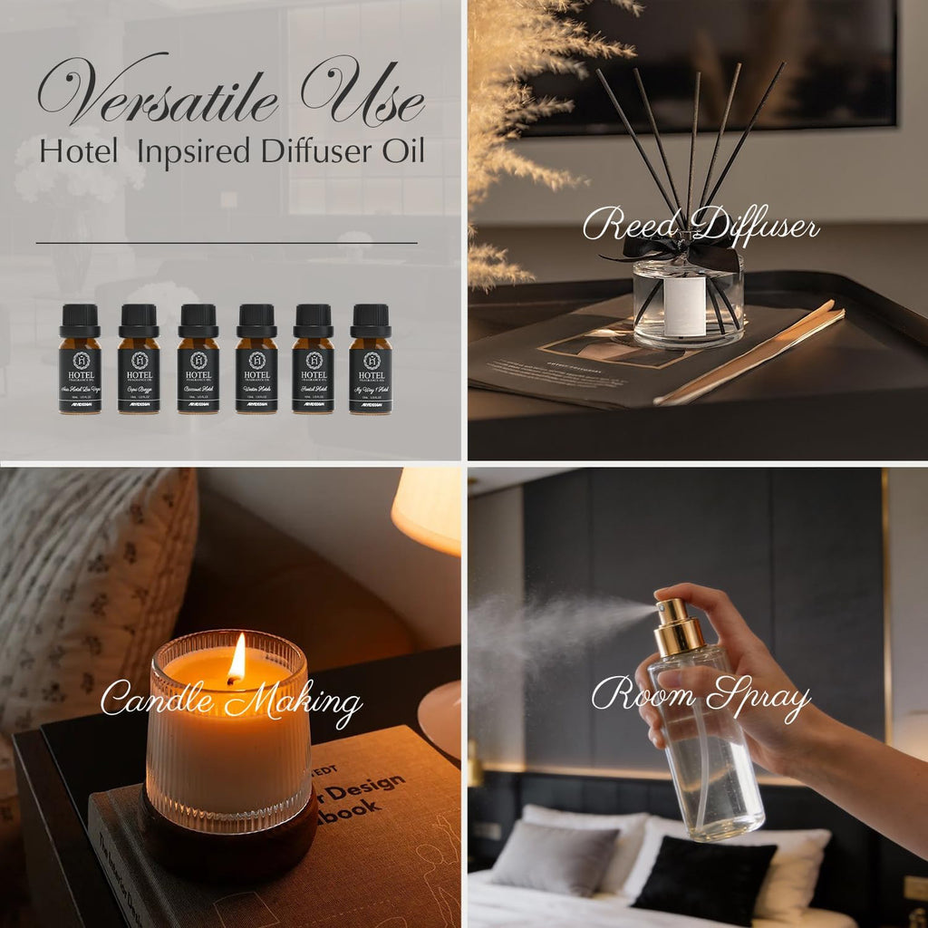 Hotel Diffuser Oil Gift Set, Inspired - Set of 2