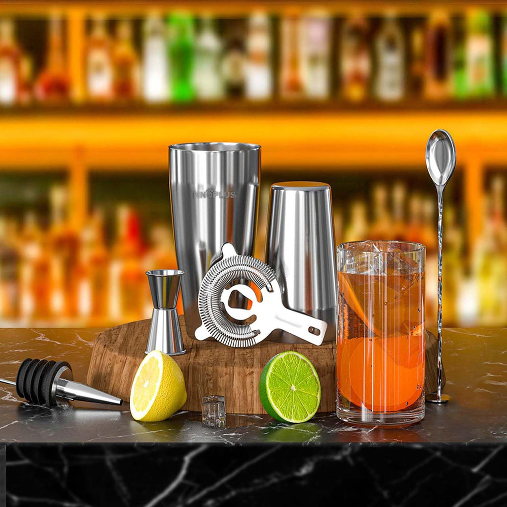 Cocktail Shaker,Cocktail Shaker Set ,27OZ Drink Shaker - Set of 6