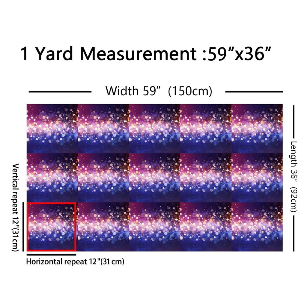 Ombre Art Fabric by The Yard Abstract Gradient Design Soft