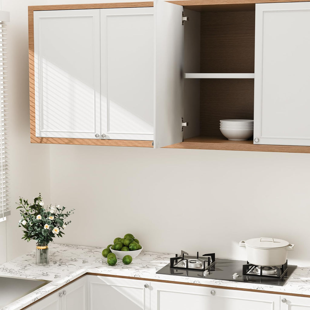 20 Pack Face Frame Inset Cabinet Hinges, Soft Close 105° Insert Concealed Cabinet, Slide on Plate, Smooth Slow Self