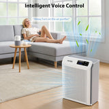 Air Purifier for Home Large Room Up to 3500 Ft², Smart WiFi App Control Air Cleaner with Air Quality