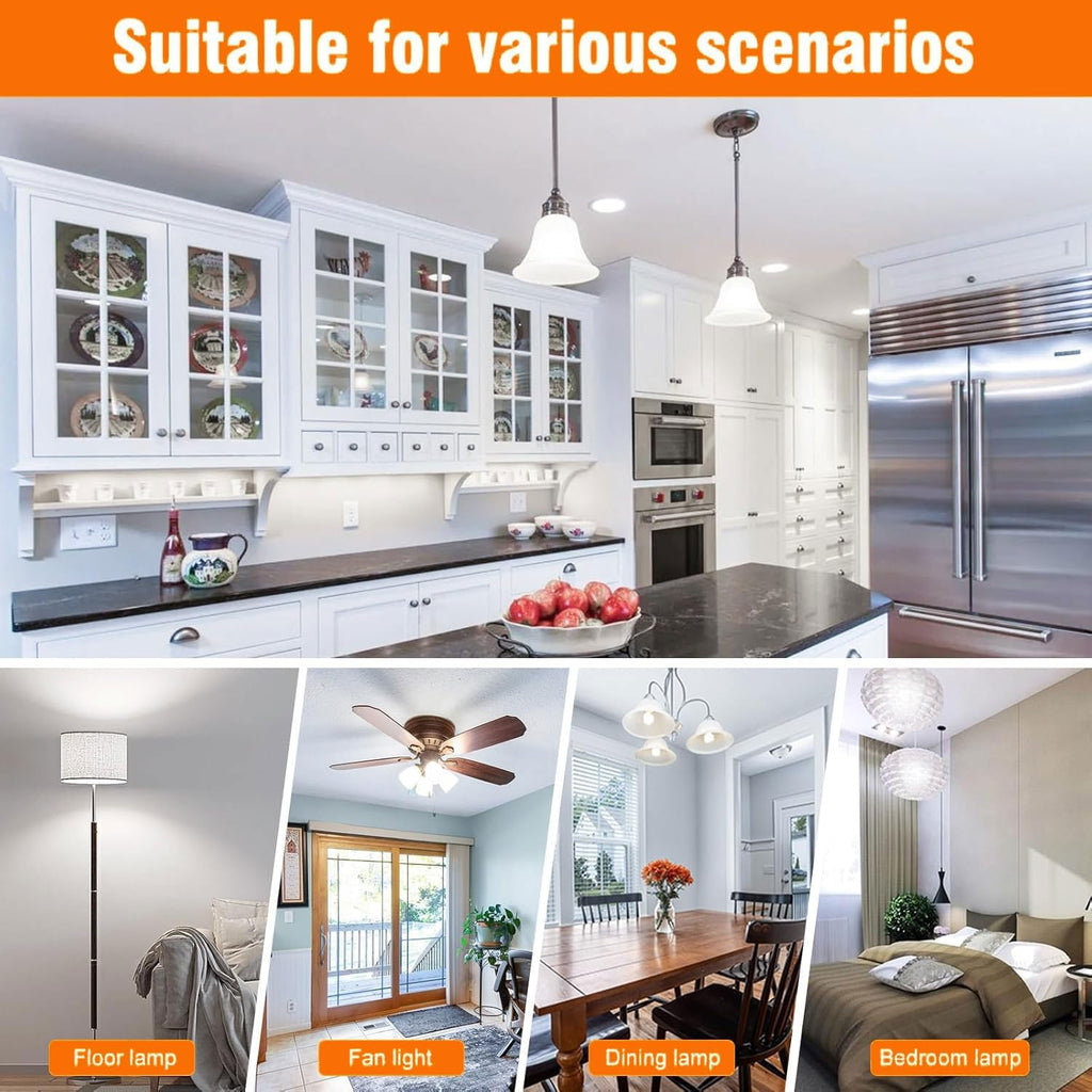 40W LED Corn Light Bulb, 320W Equivalent 5000LM, 5000K Daylight, Waterproof & 90% Energy Saving - E26/e27 Base Corn