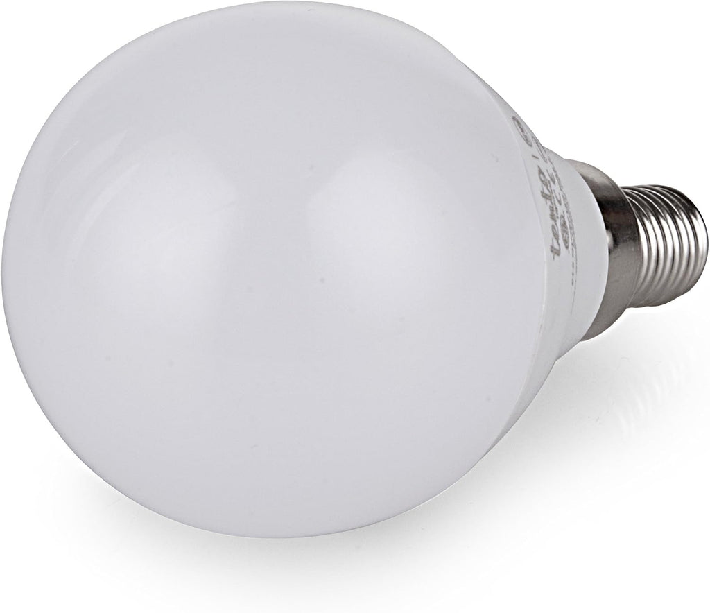 E12 LED Bulbs 5w Soft White Small Candelabra Edison Base Globe Shaped Energy Saving Ceiling Fan LED Light Bulbs, Warm